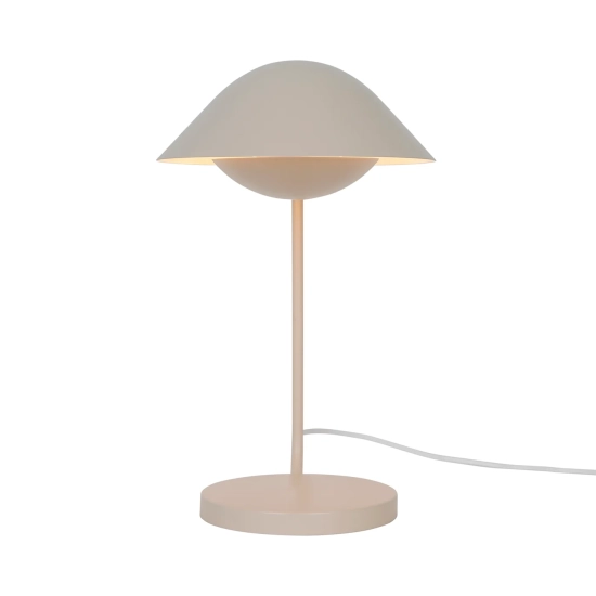 kinkiecik.pl Beżowa lampa stołowa Freya - Nordlux, metalowa 2213115009
